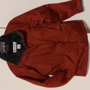 Columbia Rust Red Warm Coat